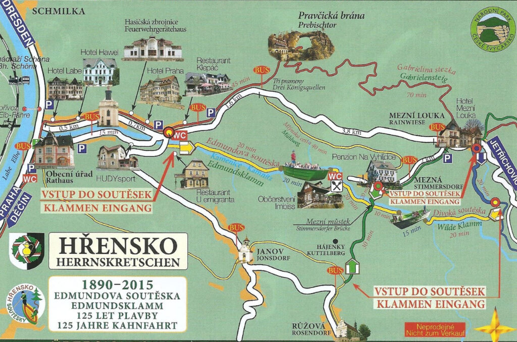 Gdzie leży Szwajcaria Czeska