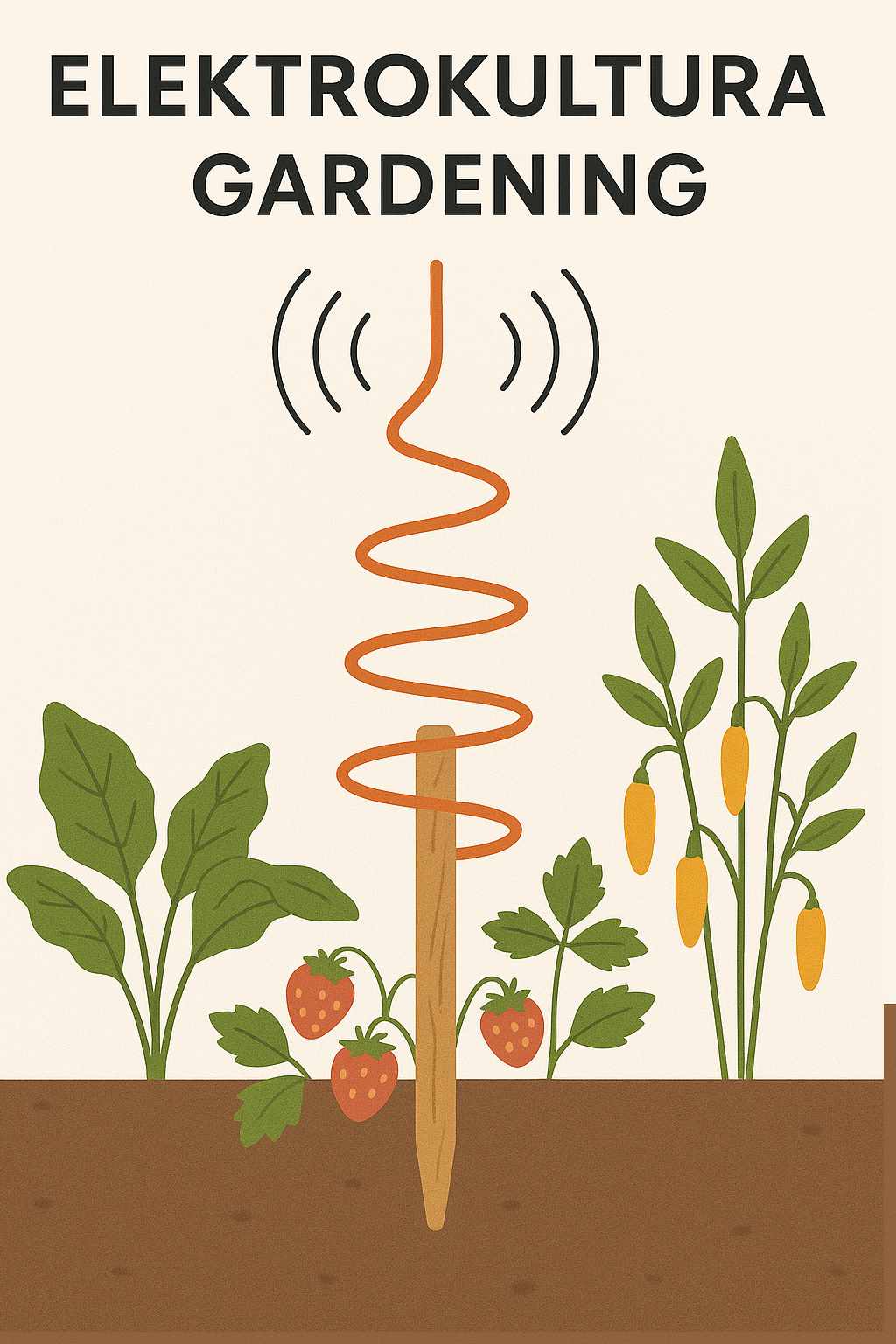 Elektrokultura w ogrodzie